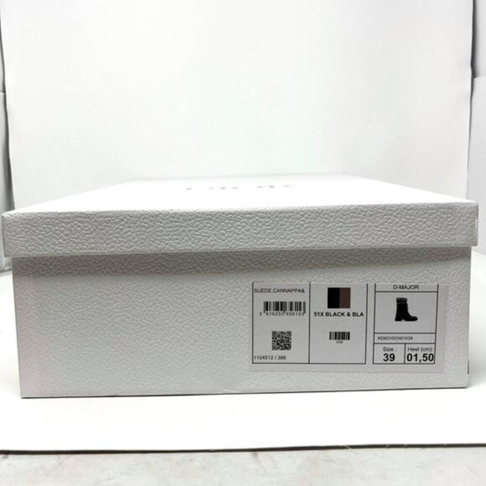 Christian Dior D-Major‎ Combat Boots Black Calfskin Platform EU 39 - Picture 10 of 11